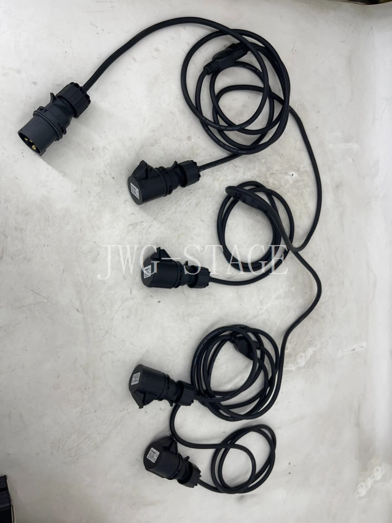 1 Split 4 Extended Power Cable 2.5mm2 For Waterproof Moving Head Beam Light