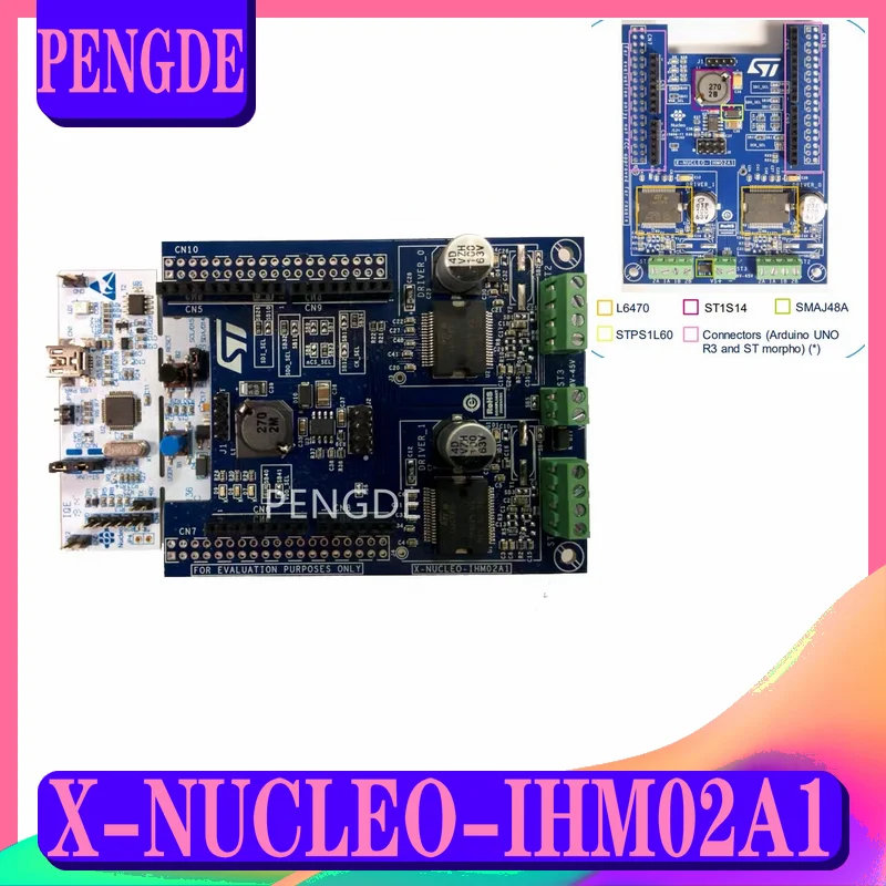 

Spot X-NUCLEO-IHM02A1 STM32 Nucleo dual-axis stepper motor driver expansion board new development board