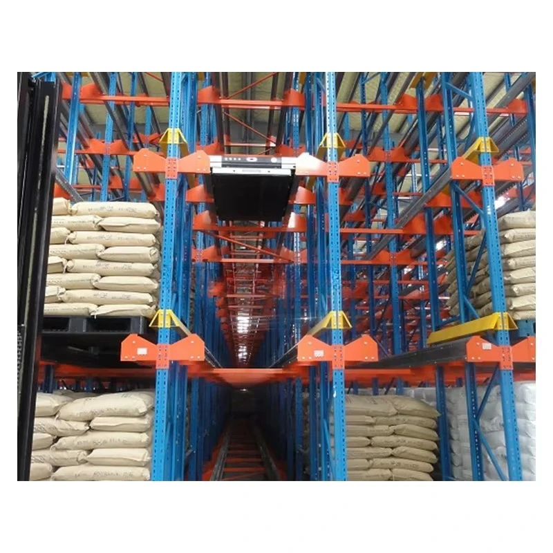 Pallet Shuttle Racking System High Capacity Shuttle Racking Radio Shuttle Pallet Rack Warehouse Storage Racks