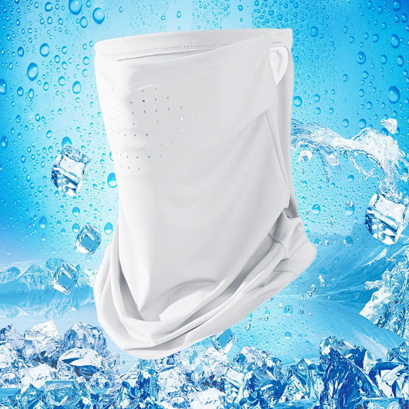 通気性のある日焼け止めフェイスカバーマスク冷却ネックゲイター女性用日常使用ハイキング釣りスポーツ