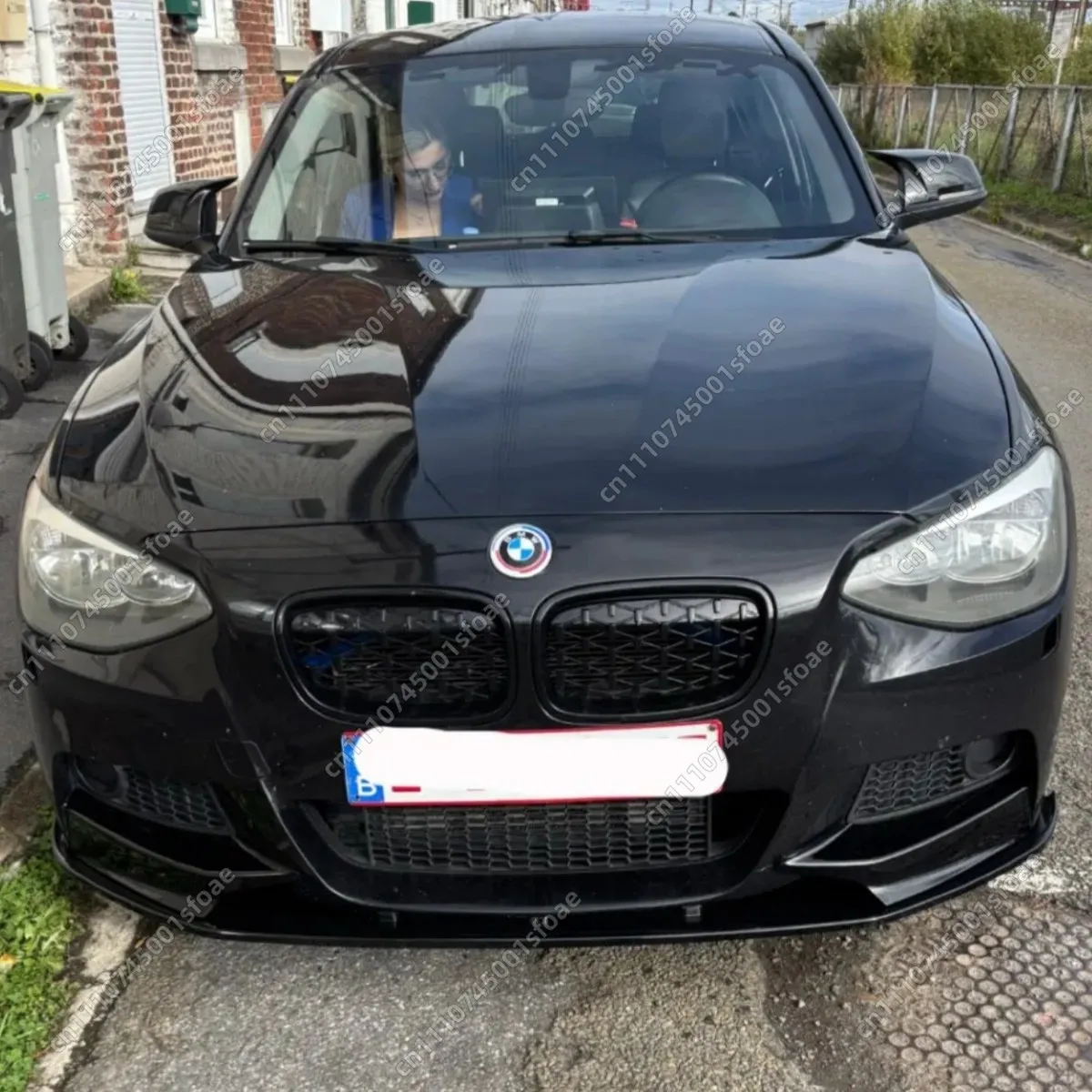 

Maxton Style for BMW F20 F21 M135i M Sport 2011-2014 Pre-Lci Bodykits Car Front Bumper Lip Spoiler Splitter Diffuser Over Tuning