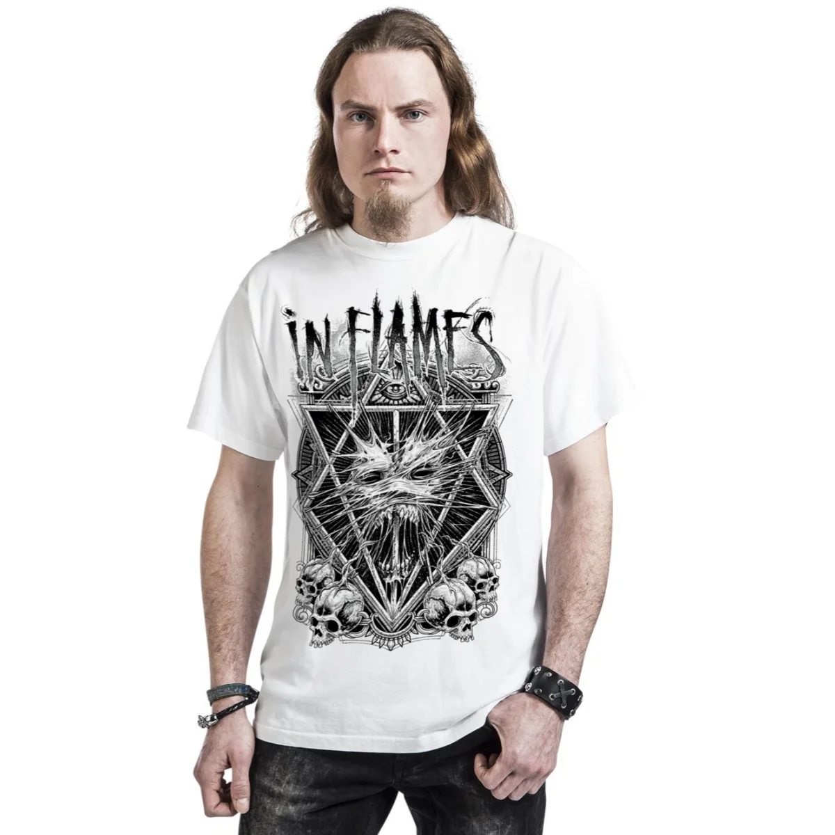 Pop Summer in Flames Graphic Cotton T-shirt Unisex Summer Short Sleeve Fashion Brand Tee Luxury Casual Vintage Tees