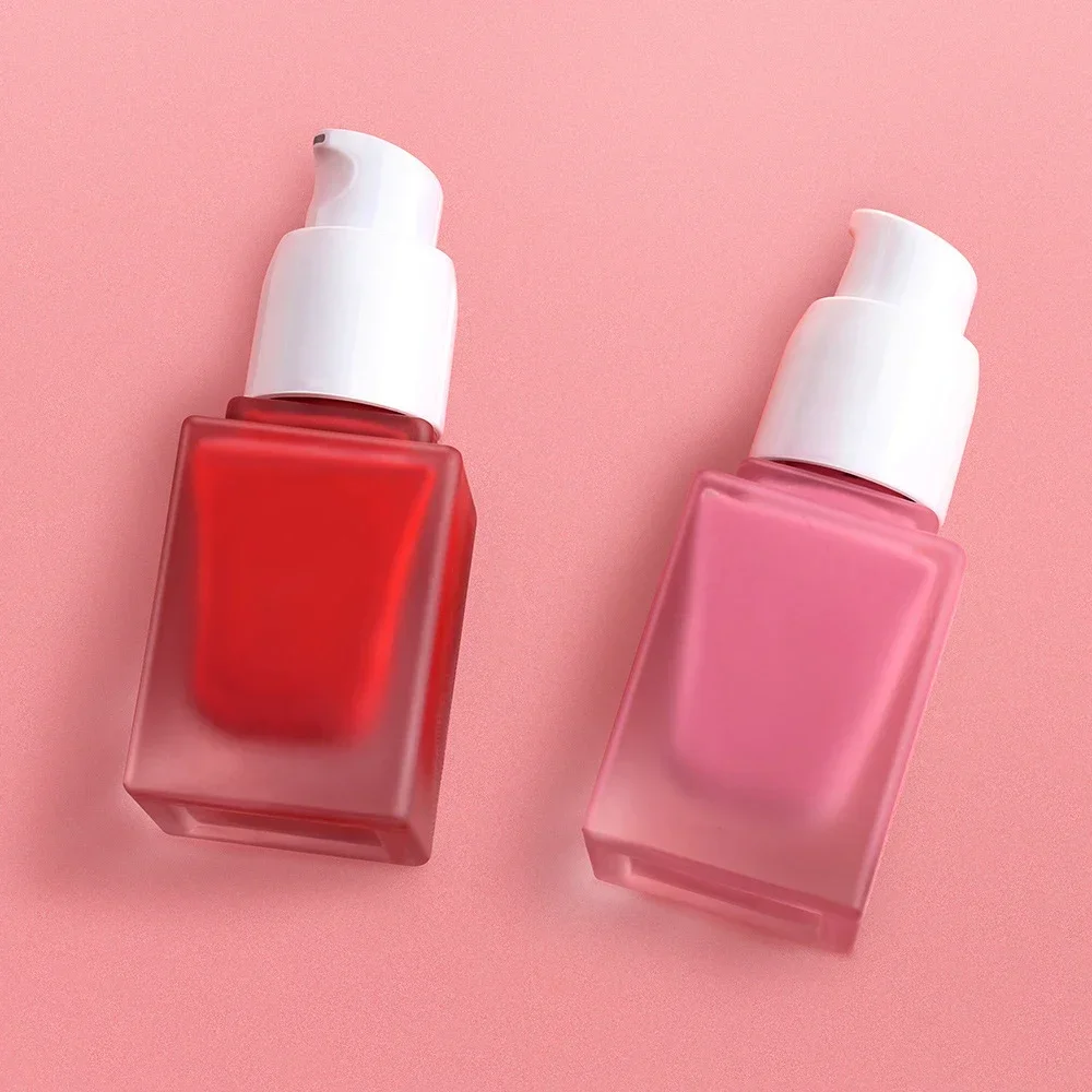 Fard à joues liquide 6 couleurs, pigment de marque privée, petit carré, type poussoir, correcteur naturel, Contour, rendu des couleurs, Logo personnalisé, maquillage