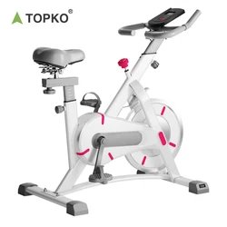 TOPKO Iron Fitness Bicycle Indoor 5kg Flywheel Spinning Bike Exercise Machine Spinning Exercise Bikes Sports Bike