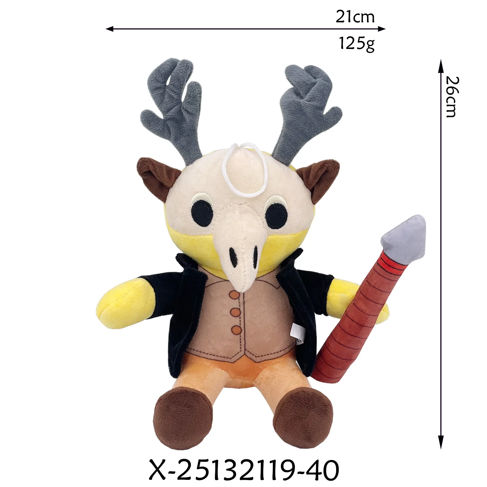 8 stile 99 notti nella foresta cervo giocattoli di peluche film animali di peluche cervo giocattolo fan regali di compleanno giocattoli per bambini regalo di Halloween