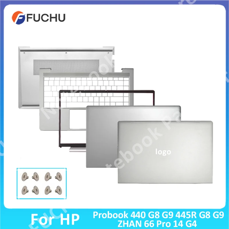 

Orig For HP Probook 440 G8 G9 445R G8 ZHAN 66 Pro 14 G4 Laptop LCD Back Cover Front Bezel Palmerst Lower Bottom Case 14.0