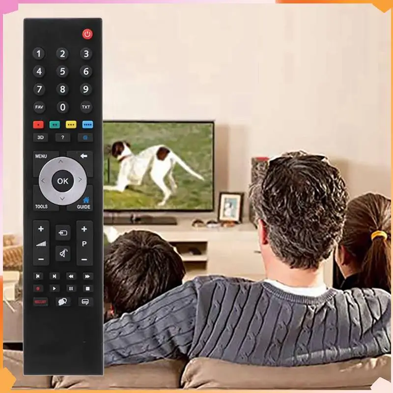 B94A 2X TP7187R Control remoto para GRUNDIG Smart TV Reemplazo de control remoto TP7187R Negro