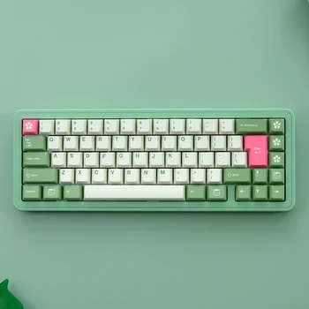 GMK 하나미 당고 키캡 PBT 5 면 염료 승화 키캡, 체리 프로필 키캡, 1.75U 2U 시프트, 7U 분할 스페이스바, 1 세트