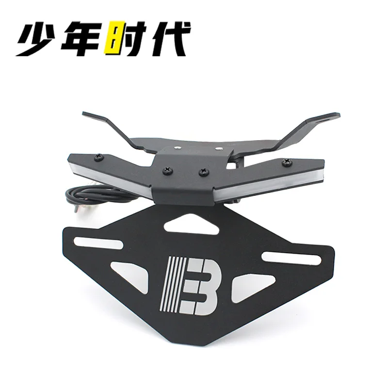 Мотоциклетный светодиодный задний стоп-сигнал, кронштейн номерного знака для Cfmoto 800NK 2023-2025, аксессуары для мотоциклов