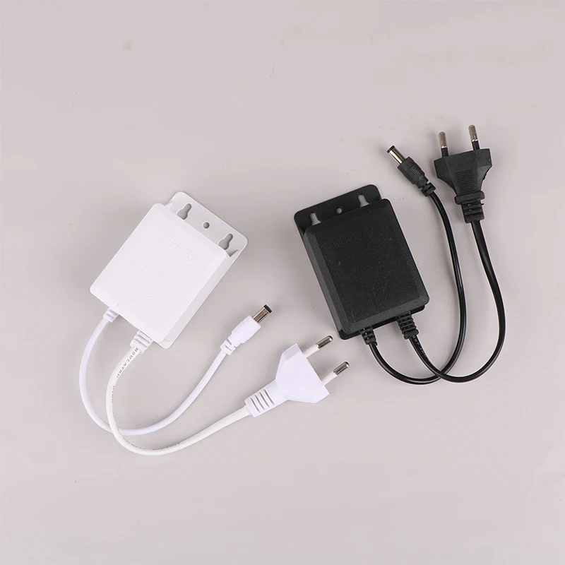 Chargeur adaptateur secteur étanche extérieur, alimentation de sortie, sécurité CCTV, caméra IP analogique AHD, entrée AC 220V, DC 12V, prise UE