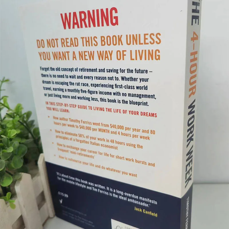 Imagem -06 - Livro em Inglês a Semana de Trabalho de Horas por Timo Ferris Escape The 95 Live Anywhere e Junte-se ao Novo Bestseller Rico