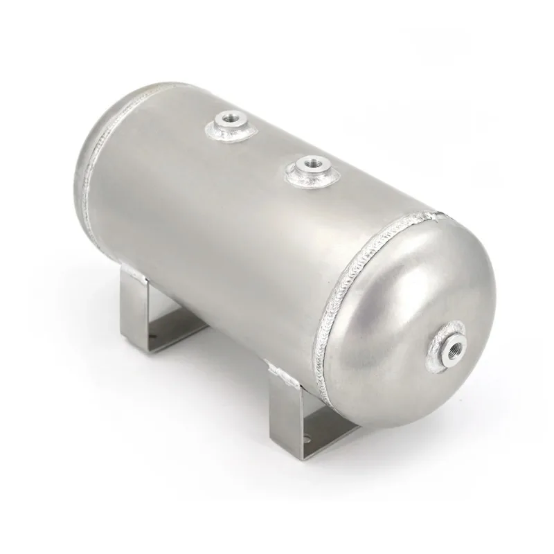 Wholesale 1.6 Gallon Aluminum Air Cylinder Tank for Pneumatic Air Suspension System with 1/4NPT Port,Vehicle Tuning Custom Parts