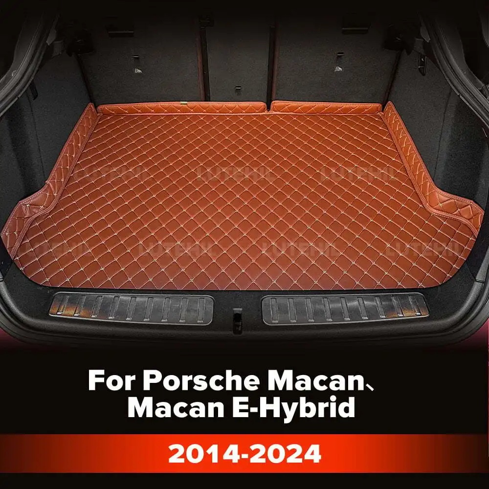 

For Porsche Macan、Macan E-Hybrid 2014-2026 Custom Car Trunk Mat Protective Pad Cargo Liner Auto Interior Accessories