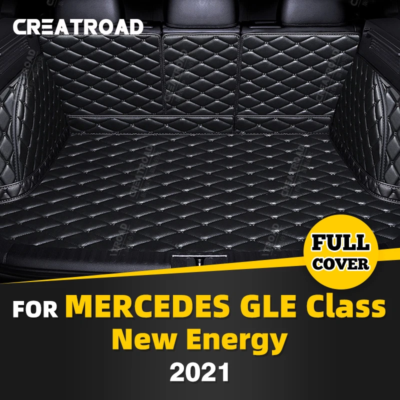 

Автомобильный коврик для багажника с полным покрытием для Mercedes Benz GLE Class New Energy 2021, автомобильный коврик для багажника, аксессуары для защиты интерьера