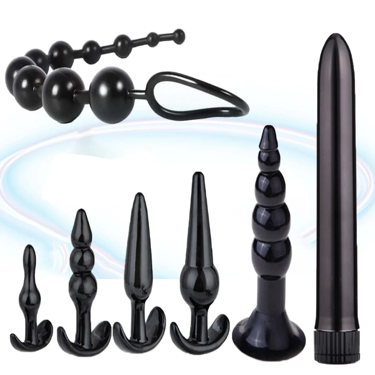 7Pcs Butt Plug Women Toys Soft Dildo Vaginal Plug Massager Masturbation Anal Dilator Anal Plug Sex Toys For Couples