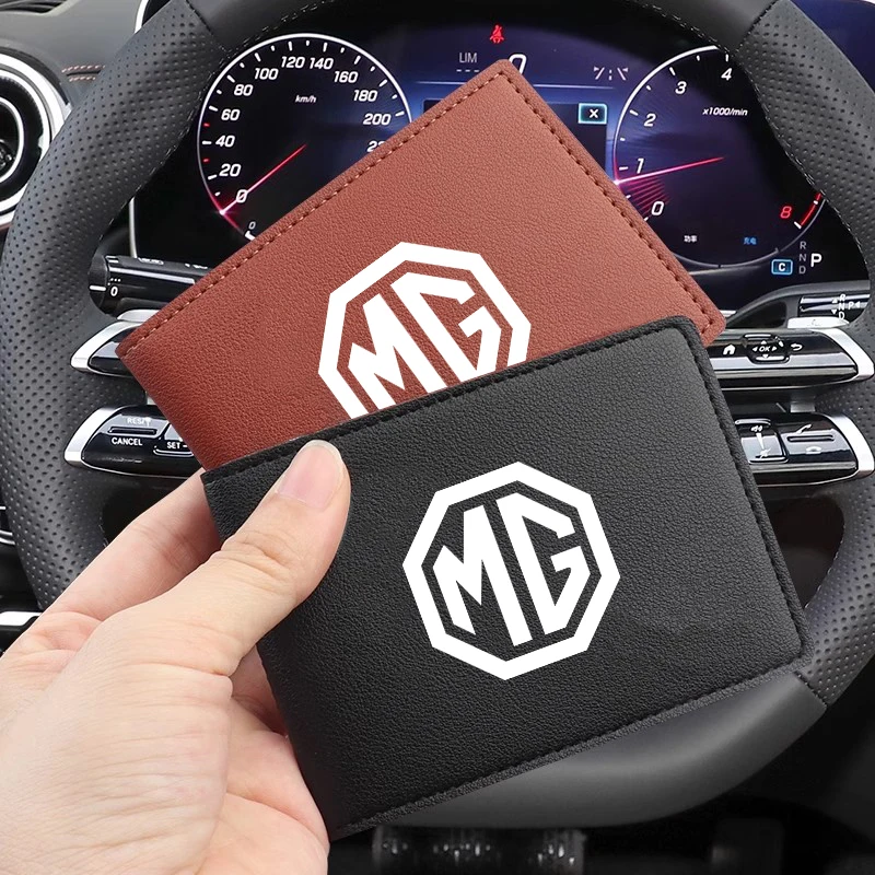 رخصة قيادة السيارة الغطاء الواقي بطاقة البنك معرف مجموعة غطاء ل MG Cyberster MG3 MG5 MG7 MG6 ZS ES5 ONE HS MG4 EV Cyber X EZS