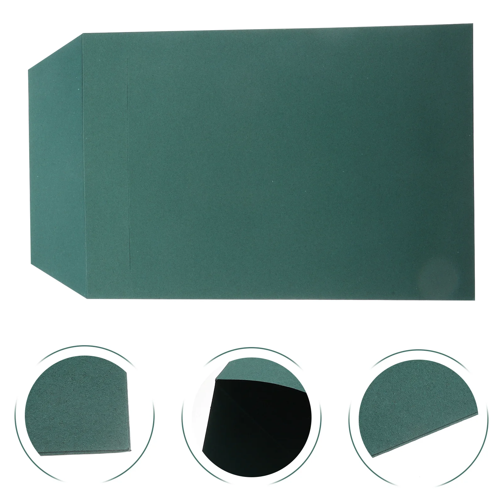 

10Pcs Office File Envelopes Thick Paper Material A4 Size for Documents Photos Letters Portable Stationery Organization