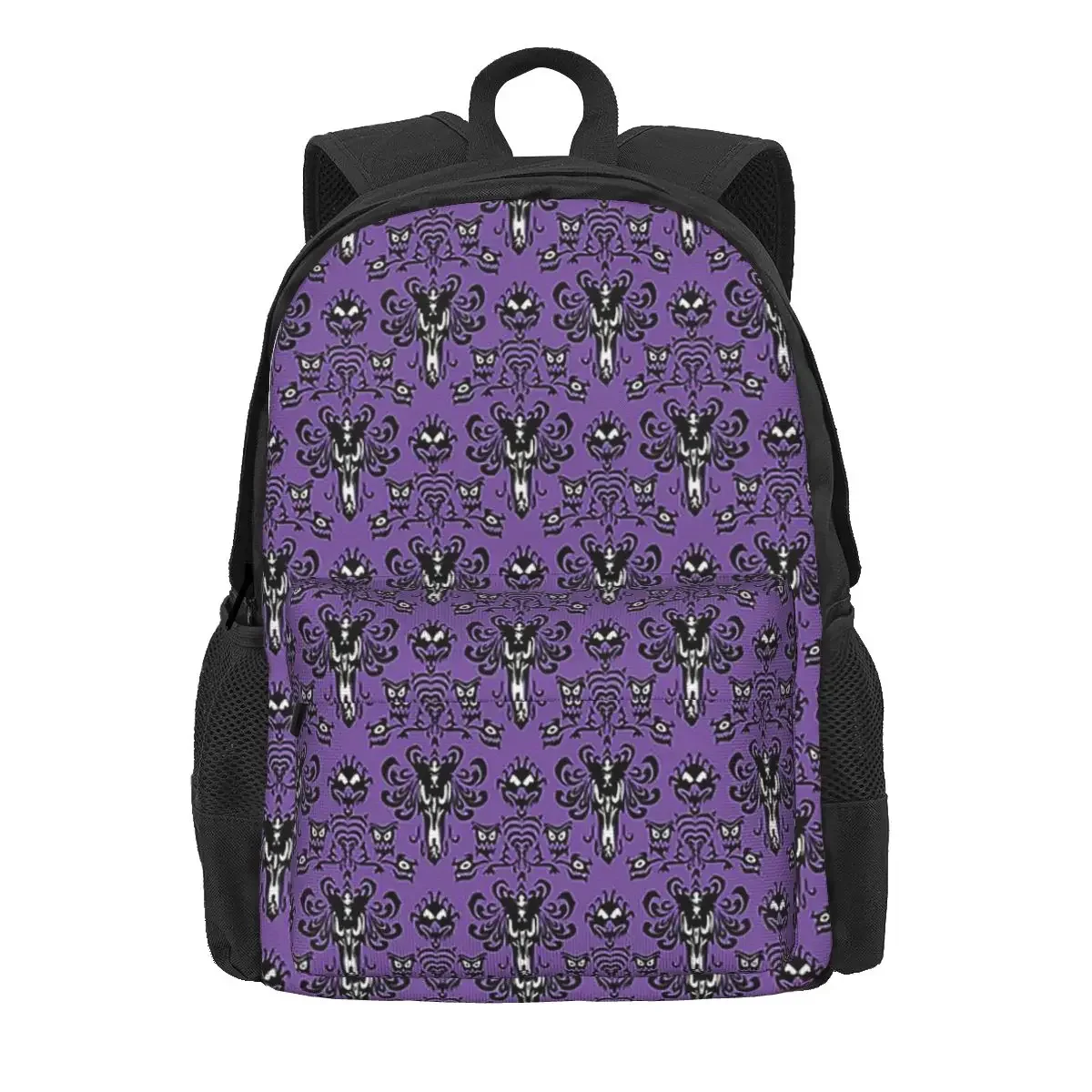 Haunted Mansion Wallpaper Backpacks Boys Girls Bookbag Children School Bags Cartoon Kids Rucksack Laptop Rucksack Shoulder Bag