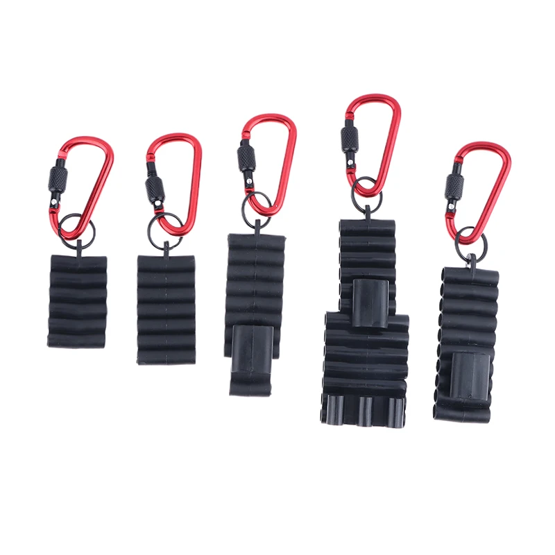 Screwdriver Bit Holder Storage Case Portable Magnet Organizer Sleeve With Carabiner Keychain Screw Driver Head Drill Bits Case