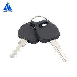 LUCKYROC Forklift Parts Key 0009730418 0009701307 2 Pcs Compatible with Linde 391-02 392-02 393-02 394-02 396-02 396-03