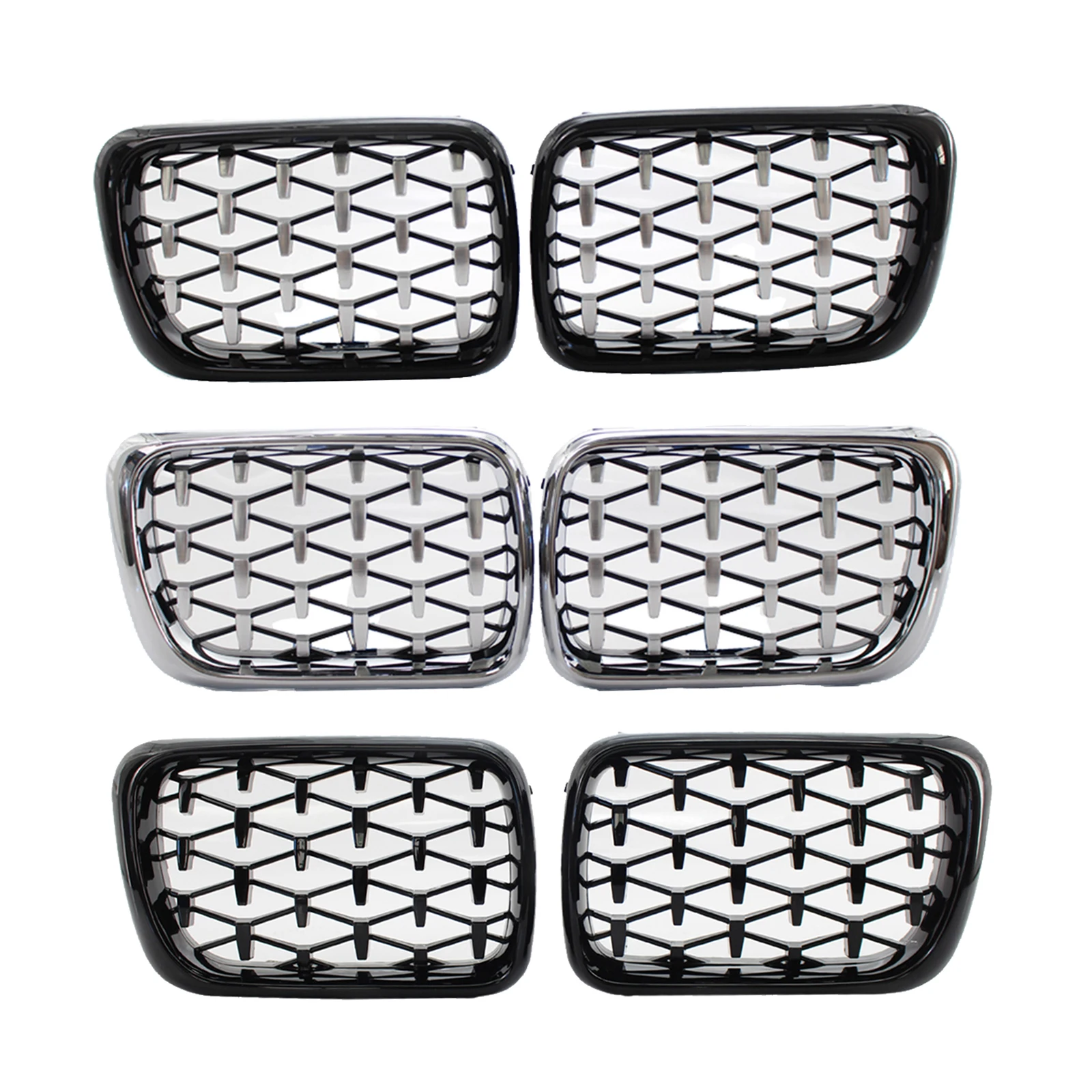 

1 пара замены решетки решетки переднего бампера для E36 3 серии M3,