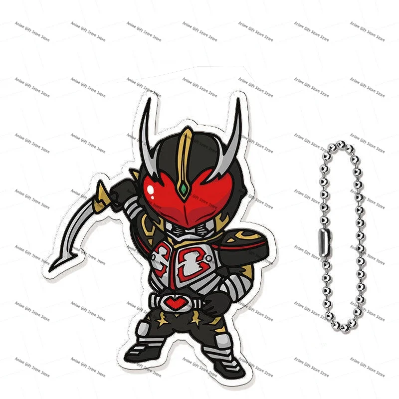 Hot Anime Kamen Rider Acrylic Keychain Pendant Kids' Passionate Anime Trendy Handsome Creative Backpack Pendant Gift 6cm