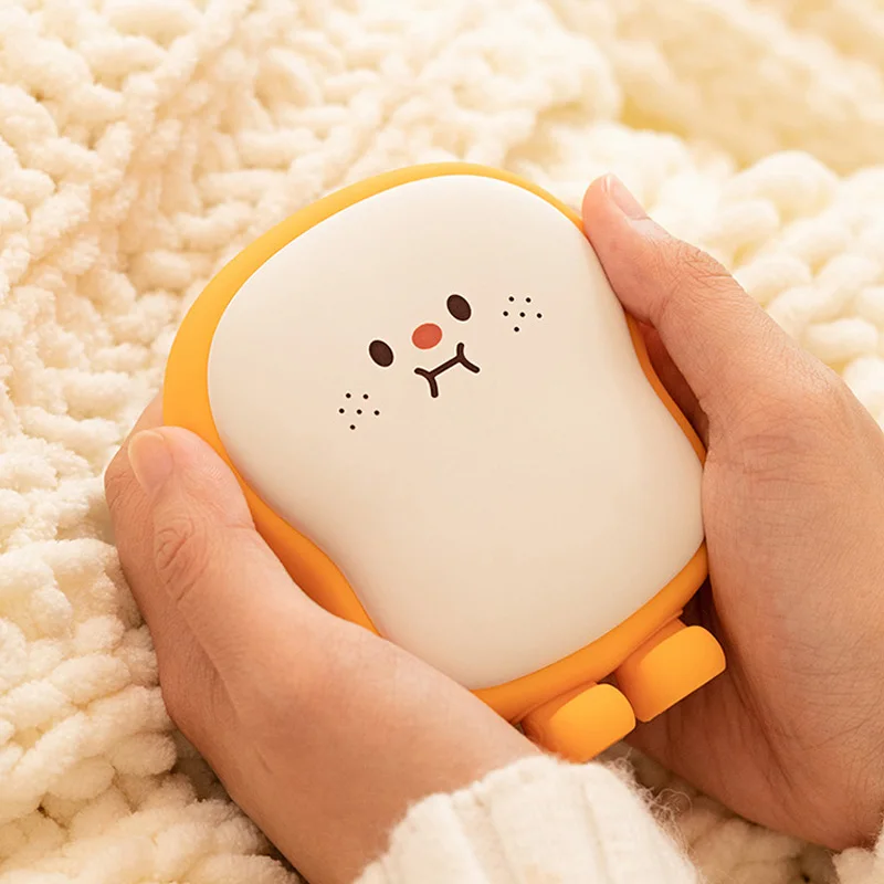 

Portable Toast Hand Warmer USB Charging Treasure Two-in-one Hand Warmer New Cute Office Student Portable Mini Hand Warmer Gift