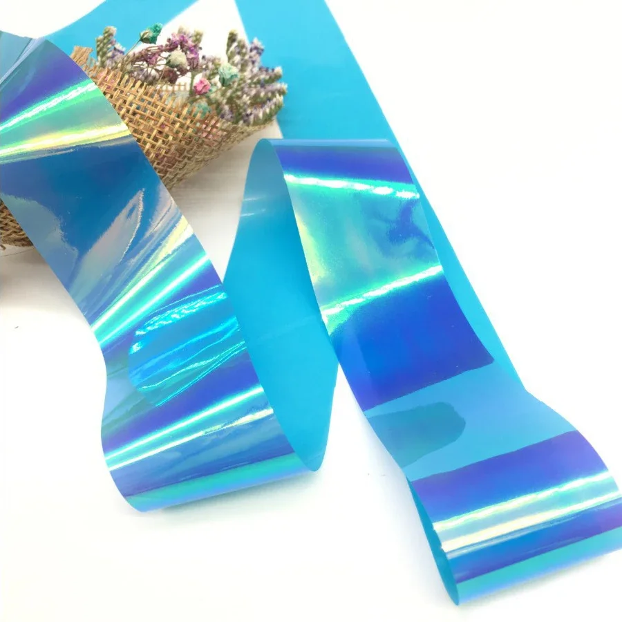 15 Uds. De láminas para uñas láser con cielo estrellado, brillo colorido, efecto arcoíris, láminas decorativas para manicura DIY