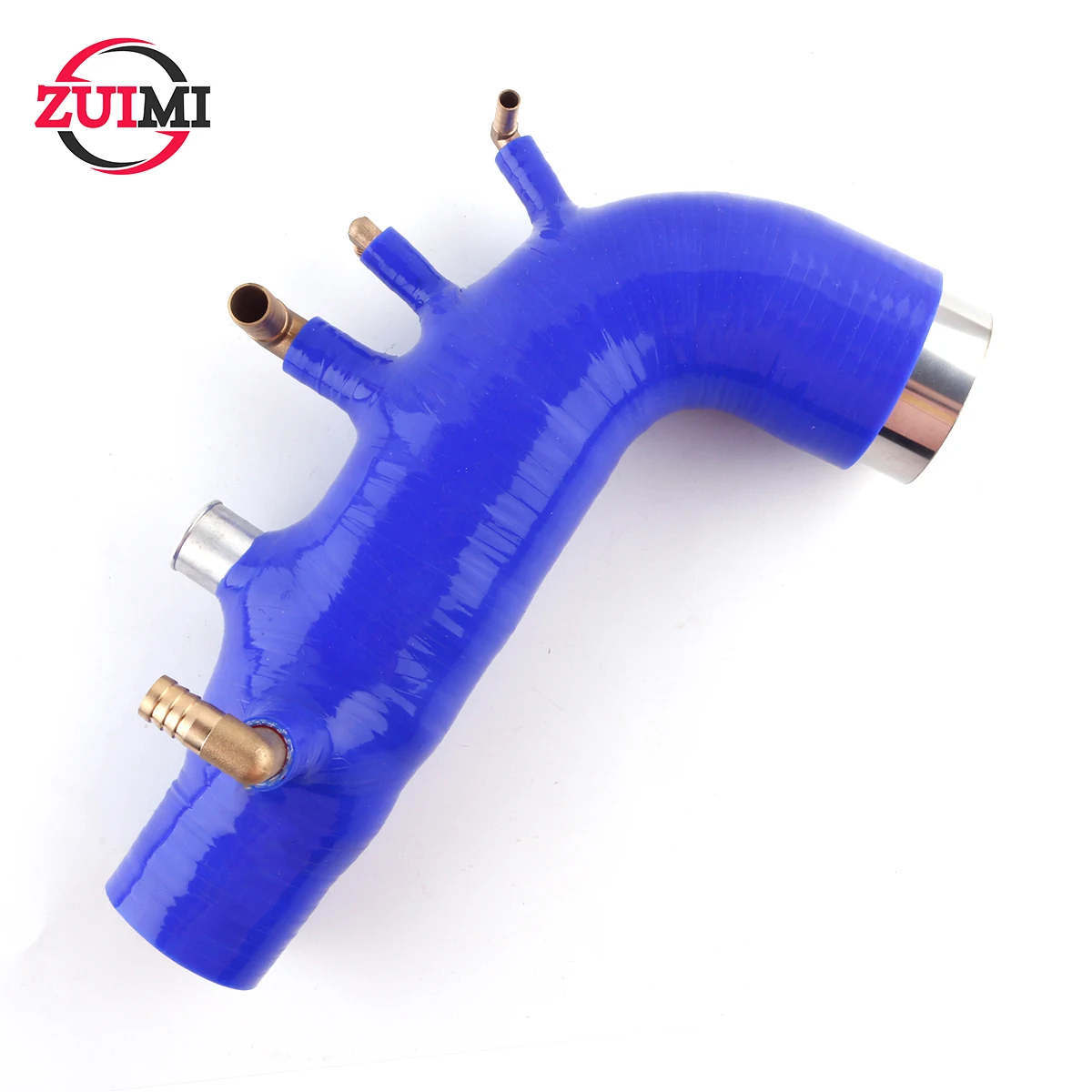 For 2008-2014 Subaru WRX GE GH GR GV EJ25 2013 2012 2011 2010 2009 08 Silicone Air Intake Induction Hose Auto High Performance