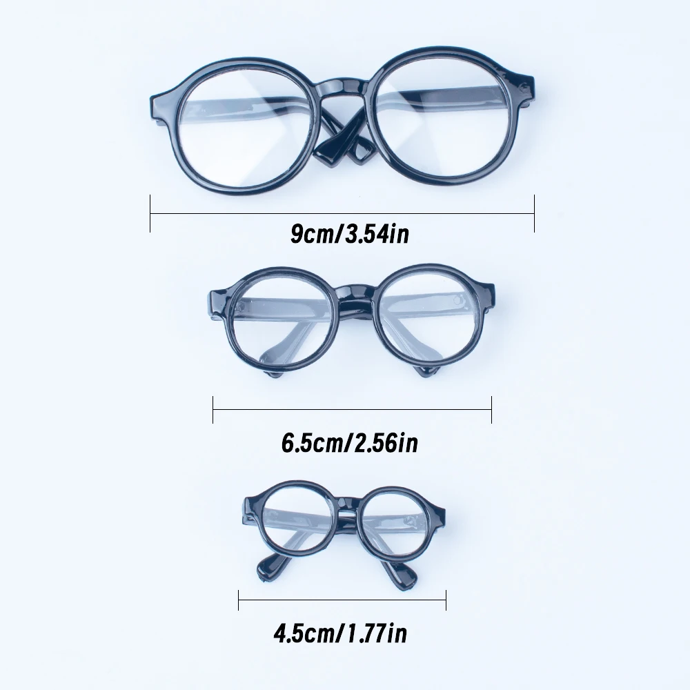 4.5/6.5/9CM doll Glasses OB11 6 Glasses Baby Sunglasses 6 12/8 BJD Doll Photo Props Doll Accessories