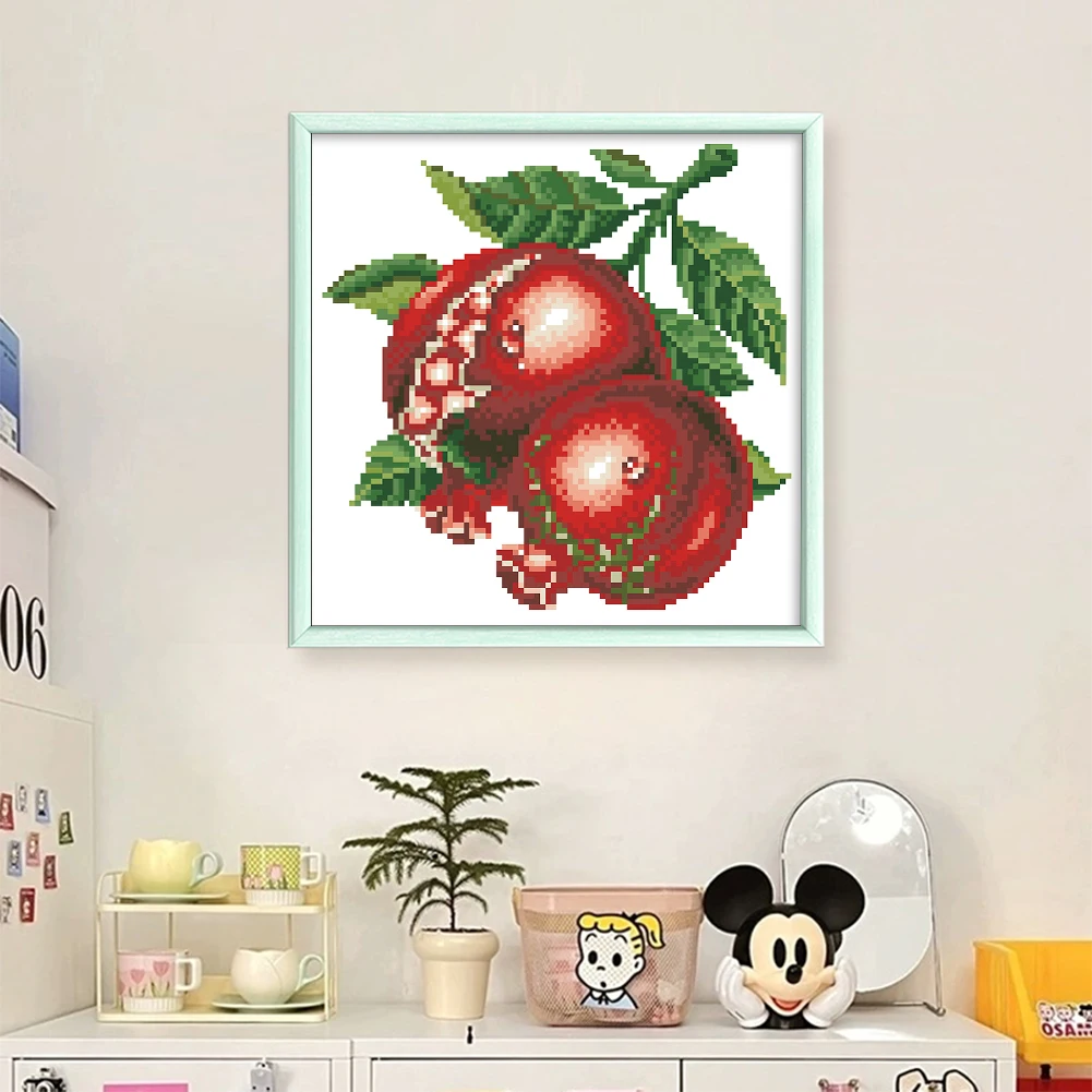 

Частичная вышивка бисером цветок 9CT DIY набор для вышивки крестом для гостиной спальни