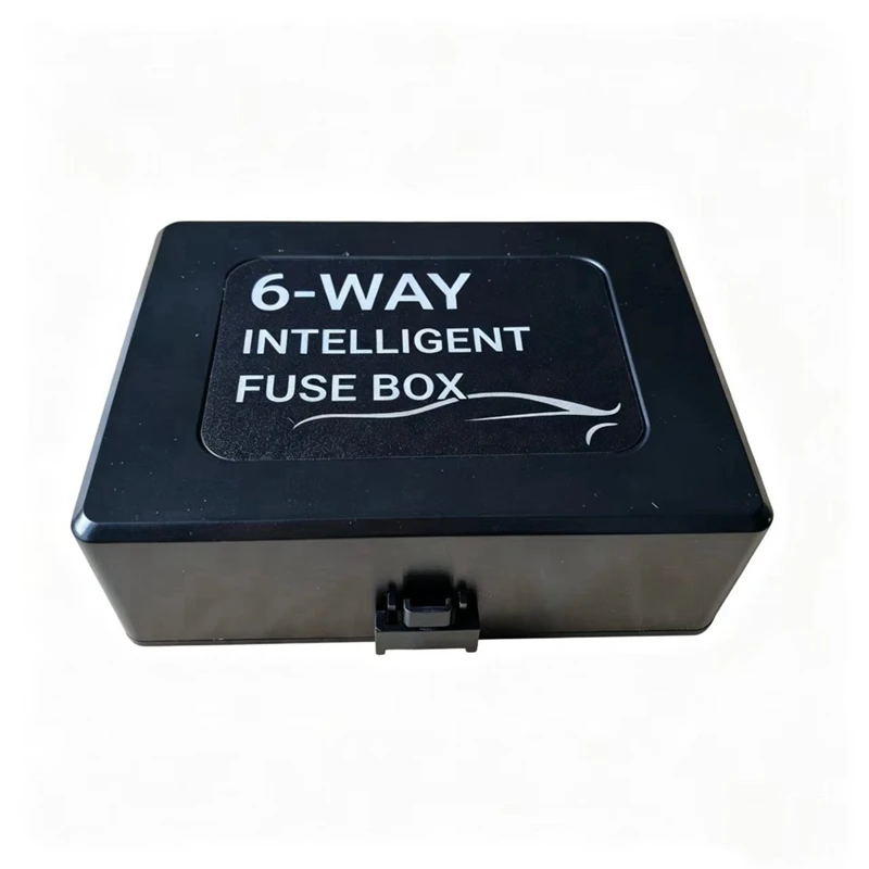 NCSMT Relay Box Fuse Relay Box 12V Automotive Universal Fuse Panel 12 Volt Fuse Box Waterproof with Led Light Relay Module