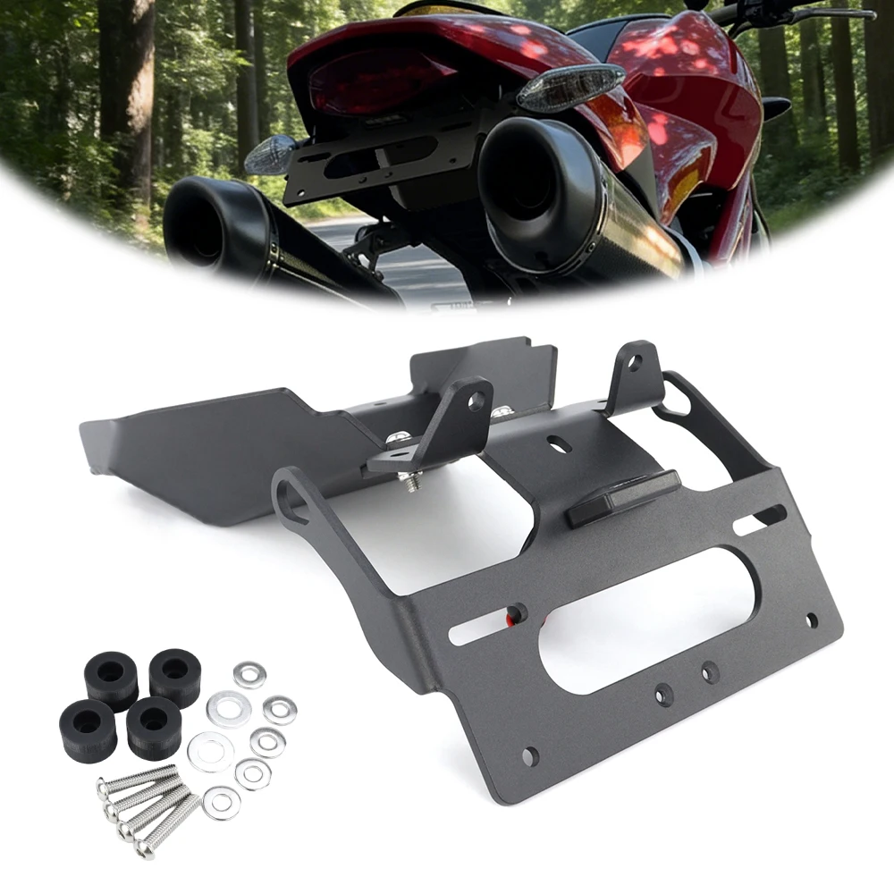 

Кронштейн для крепления номерного знака мотоцикла, комплект для удаления заднего крыла, подходит для Ducati Monster 696 1100 EVO 1100 S 795 659 796