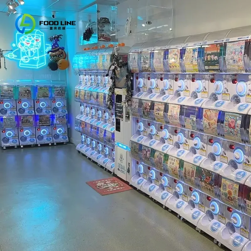 Customized Commercial Capsule Toy Vending Machine - Floor Standing Capsule Dispenser for Malls