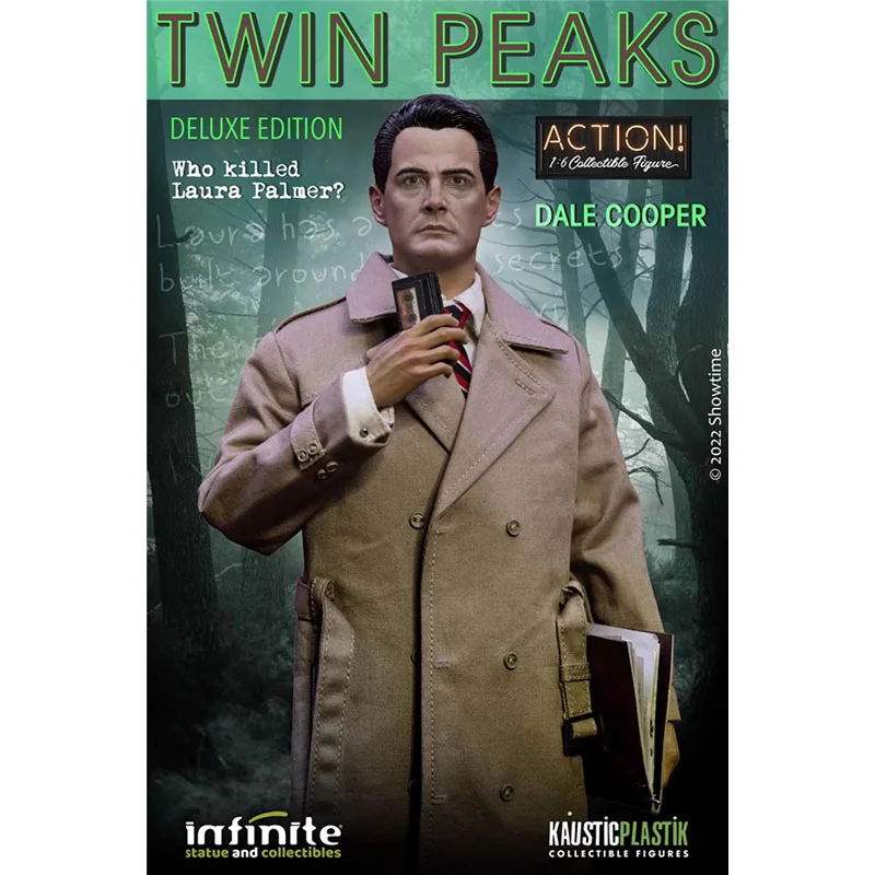 In Stock Original Infinite Statue DALE COOPER DALE COOPER Twin Peak Deluxe Edition 1/6 Movie Character Model Collection Toy Gift