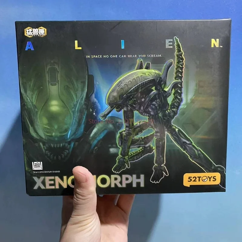 Xenomorph متوفر في المخزون 52 لعبة الوحش صندوق الغريبة 2.0 - العضوية السنوية الحصرية المحدودة لعبة شخصيات الحركة هدية