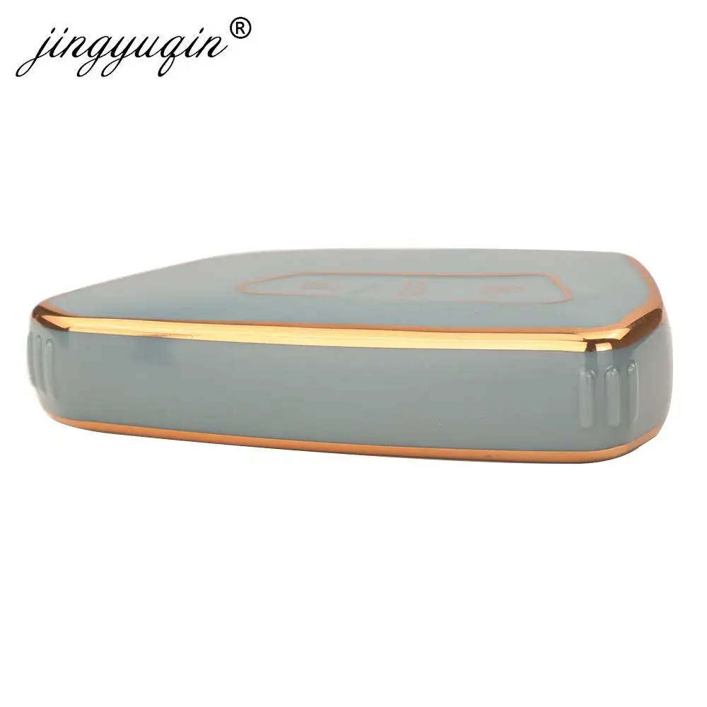 jingyuqin TPU Car Key Case Cover for VW Volkswagen Golf 8 MK8 ID3 ID4 Cupra Skoda Octavia A8 SEAT Leon MK4 Formentor Tarraco view 6