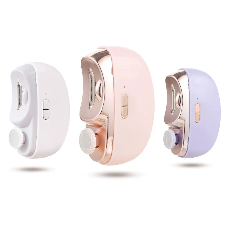 Electric Nail File Manicure Pedicure Kit Automatic Trimmer Grinder Polisher for Children Adult Safe Rechargeable Multifunctional