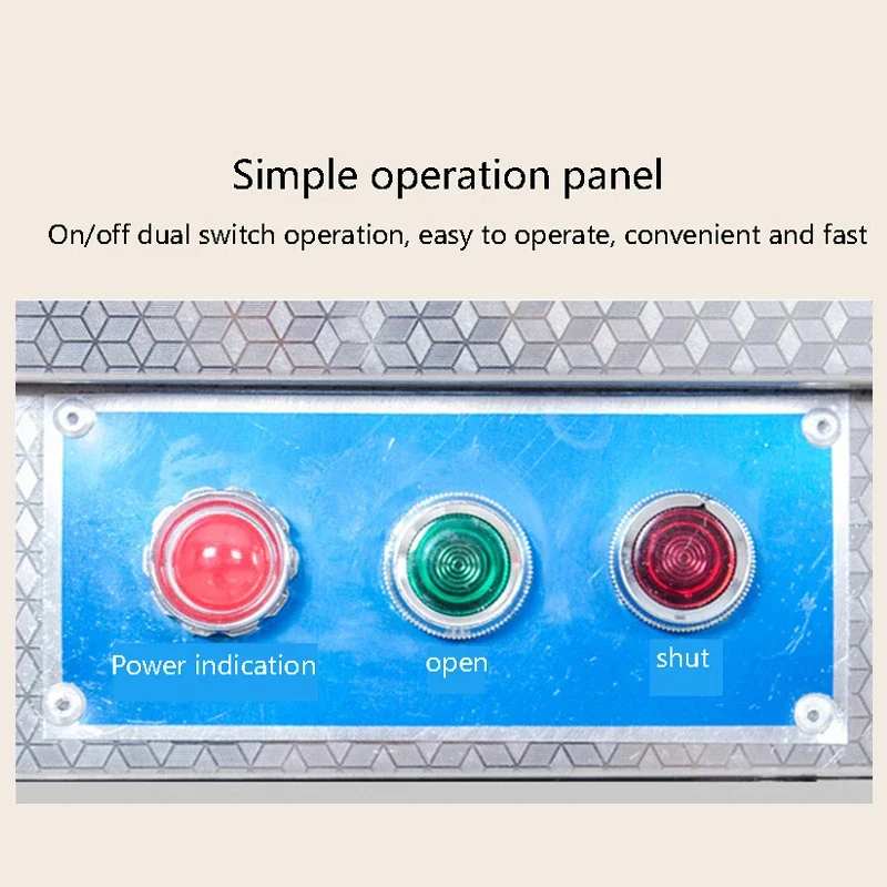 آلة قطع العجين التجارية الفولاذ المقاوم للصدأ آلة كعكة على البخار قابل للتعديل حجم آلة تقطيع العجين #4