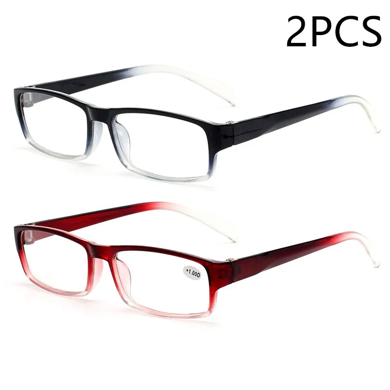 2/3PCS Modische und elegante ultraleichte Lesebrille zum Lesen von Fernsehern, Augenschutz und Anti-Blaulicht-Lesebrille 1105