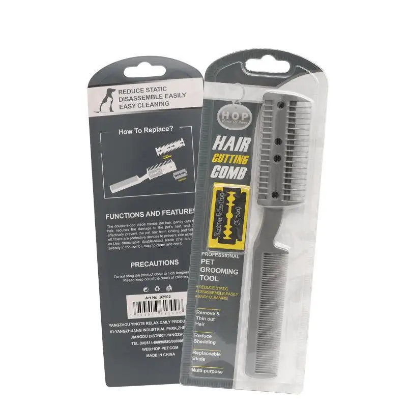 Dual-Blade Pet Grooming Comb product image