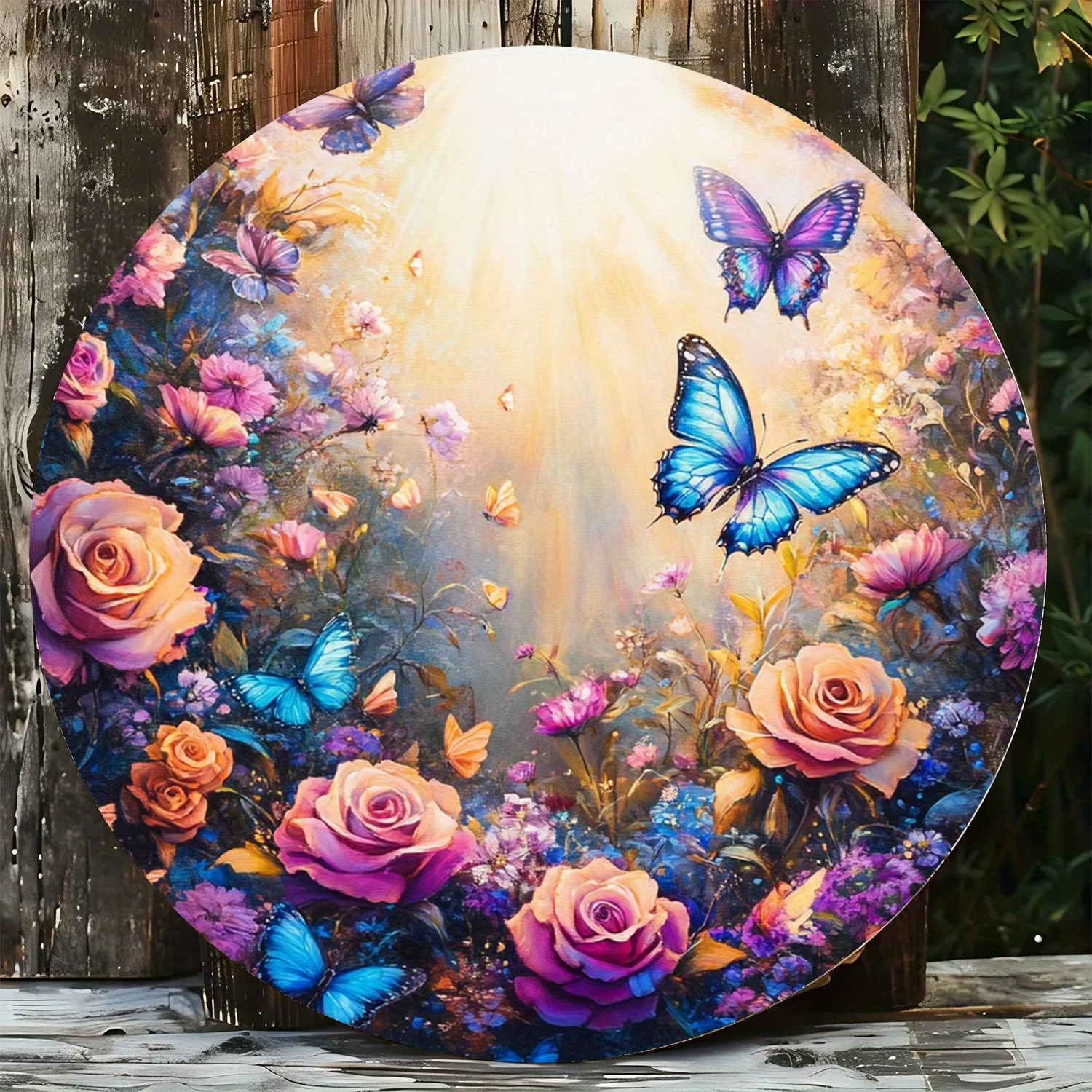 

Premium Tinplate Painting Set - 8x8 Inch Reusable Iron Canvas for Artistic Home Decor & Aluminum Metal Signs