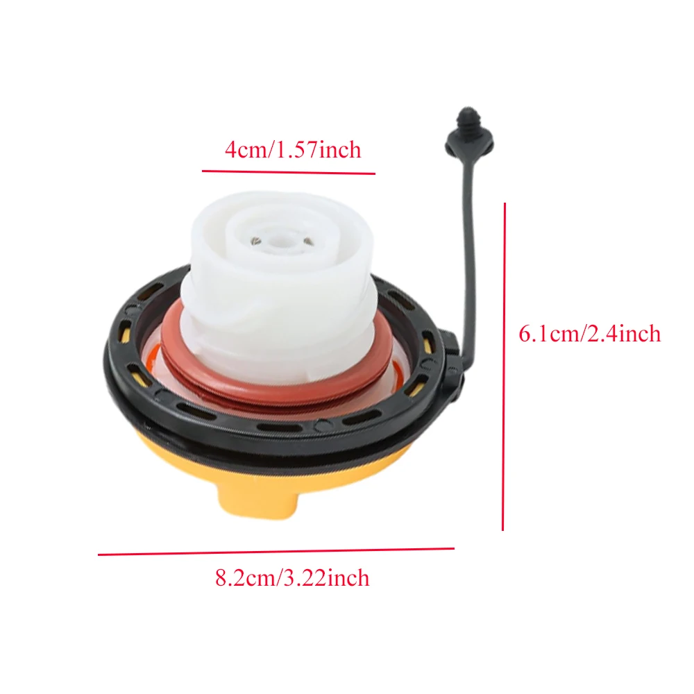 8L3Z-9030-C Fuel Tank Gas Cap For Ford F-250 Super Duty 2011 2012 2013 2014 2015 2016 2017 FC1052 Accessories