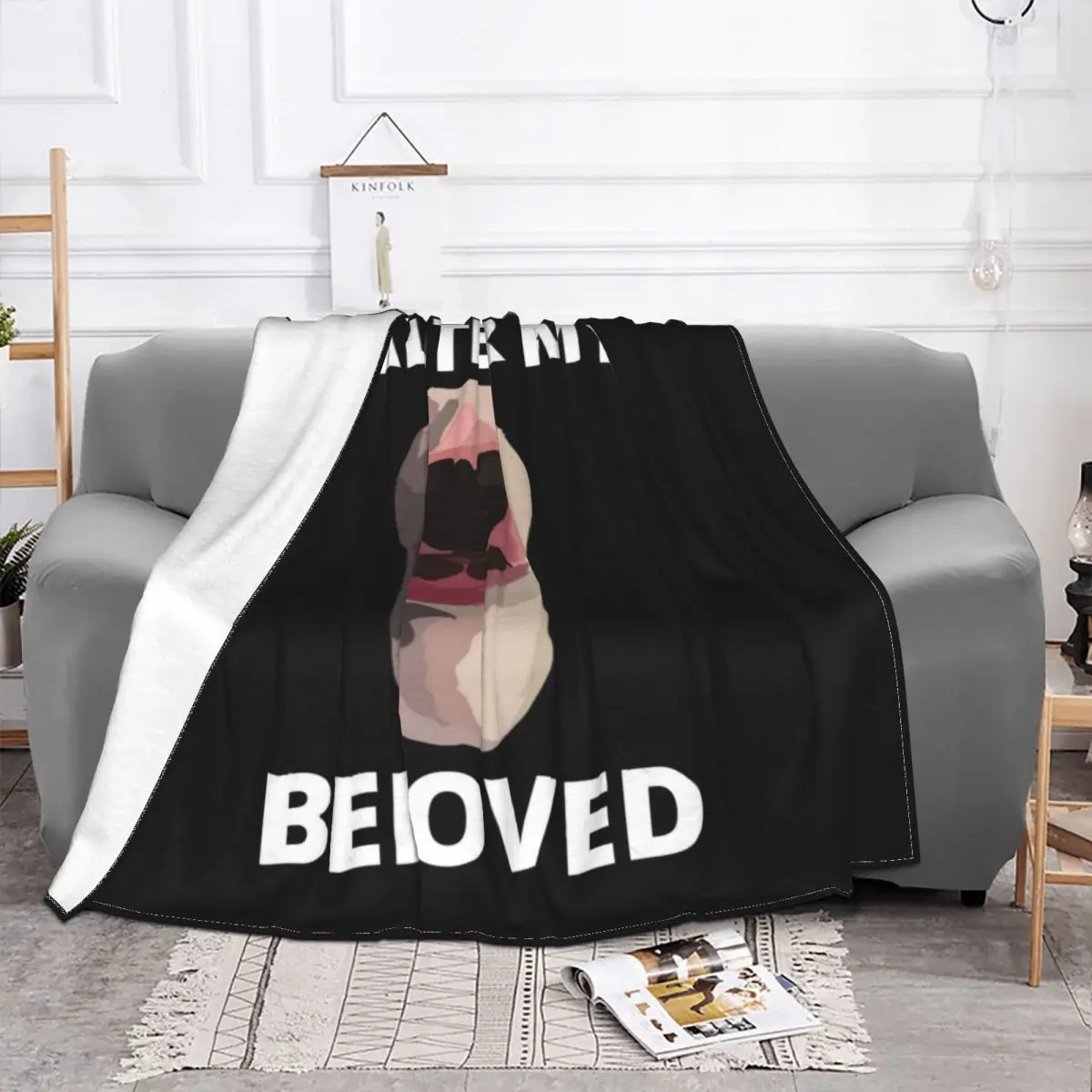 Walter The Dog Meme My Beloved Blanket Cover Flannel Funny Kawaii Aesthetic Lightweight Throw Blankets Outdoor Travel Bed Rug