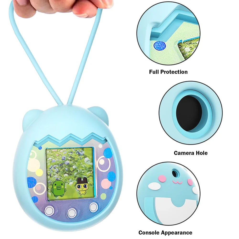 

Силиконовый чехол для Tamagotchi Pix, водонепроницаемый противоударный чехол с героями мультфильмов, цифровой чехол для домашних животных, детские защитные аксессуары