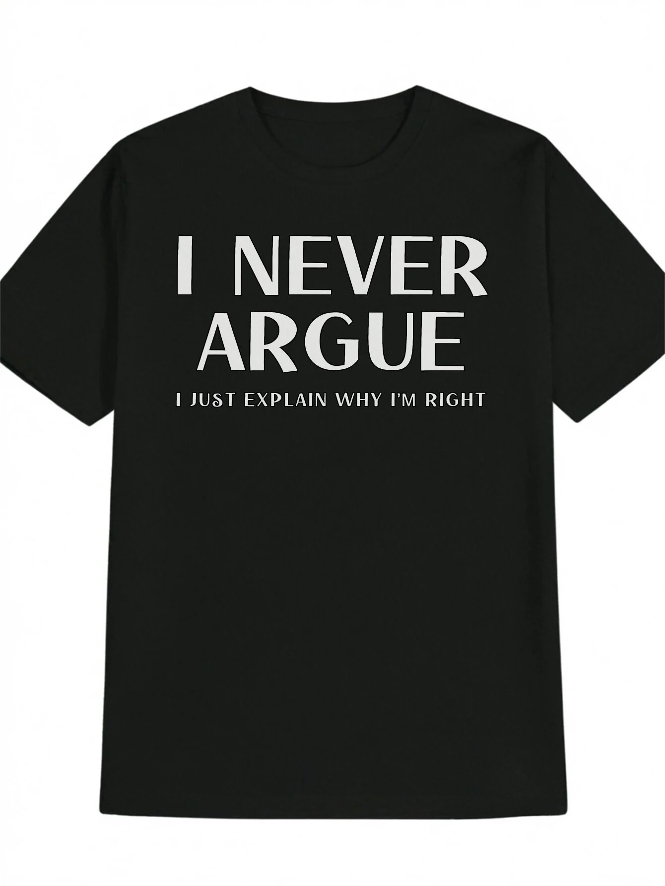 

Men's Casual Crew Neck T-Shirt, Printed Men's Top, Men's Gift