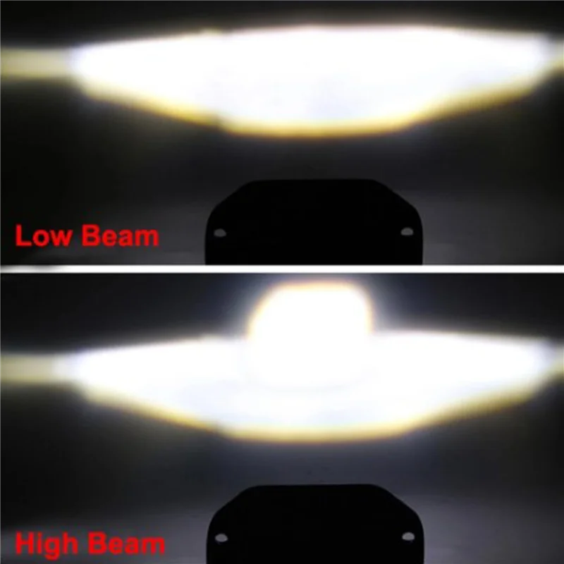 

ABUP-2Pcs 5 Inch Car LED Work Lights Angel Eyes Square Spotlights Front Bumper Mesh Fog Lights Suitable For Wranglers