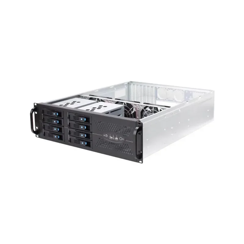 

New Small 3U Rack Server 8-disk Hot-swappable Cloud Storage Computing Security Device Chassis