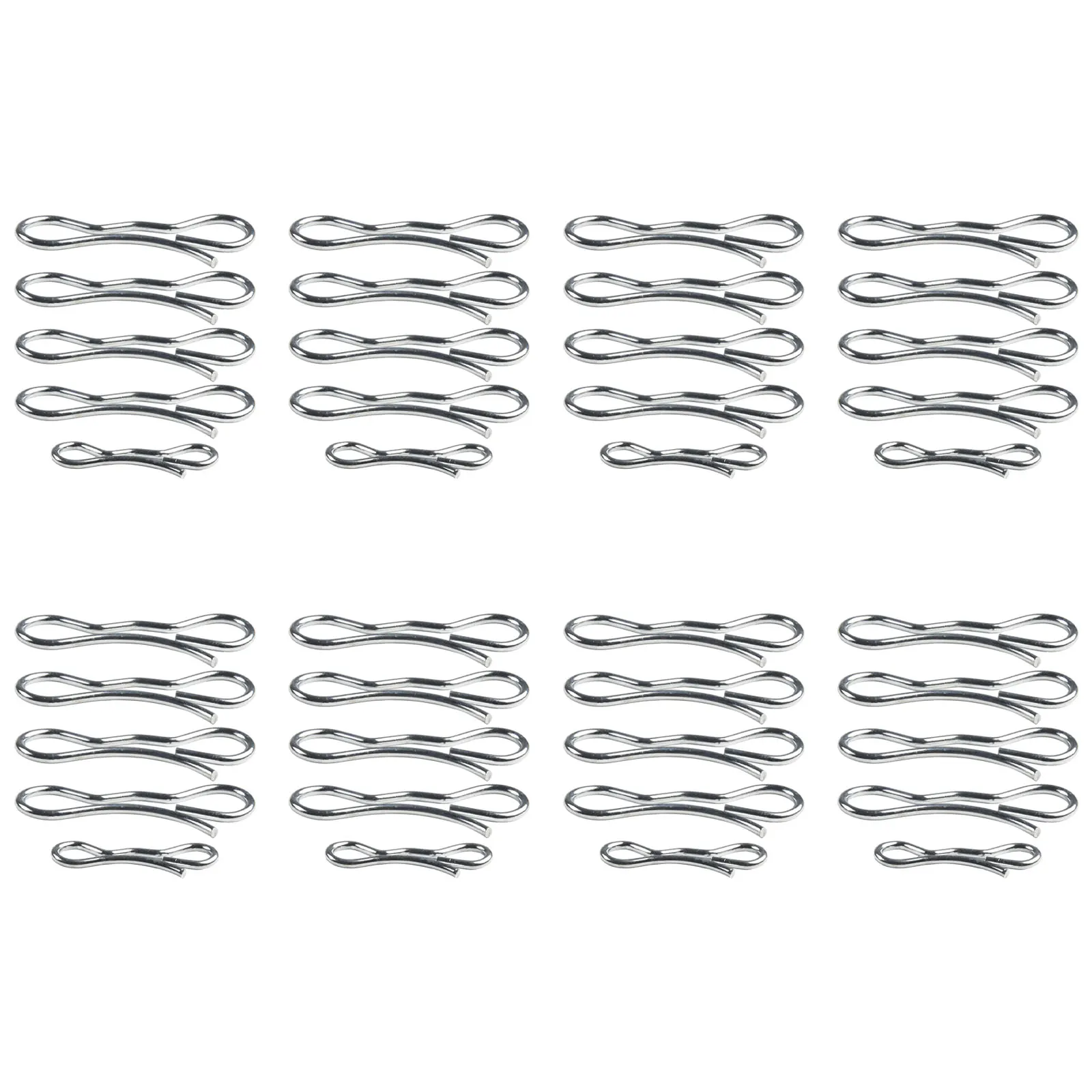 Lawn Mower Parts Deck Clip Garden Power Tools Accesories 194208 194209 532194209 8pcs Bow Tie Lock Cotter Brand New