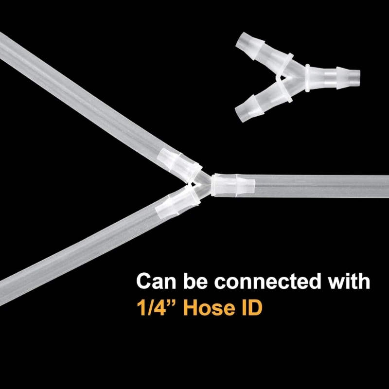 ثلاثة طريقة اتصال خرطوم بارب المناسب استنزاف مفاصل توصيل الانابيب حوض السمك خزان استنزاف محول تركيب السباكة سهلة التركيب M4YD #3